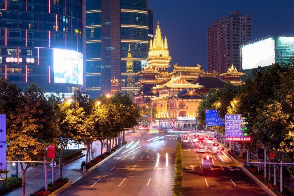 Hanting Hotel Shanghai Xiangyang Road Esterno foto