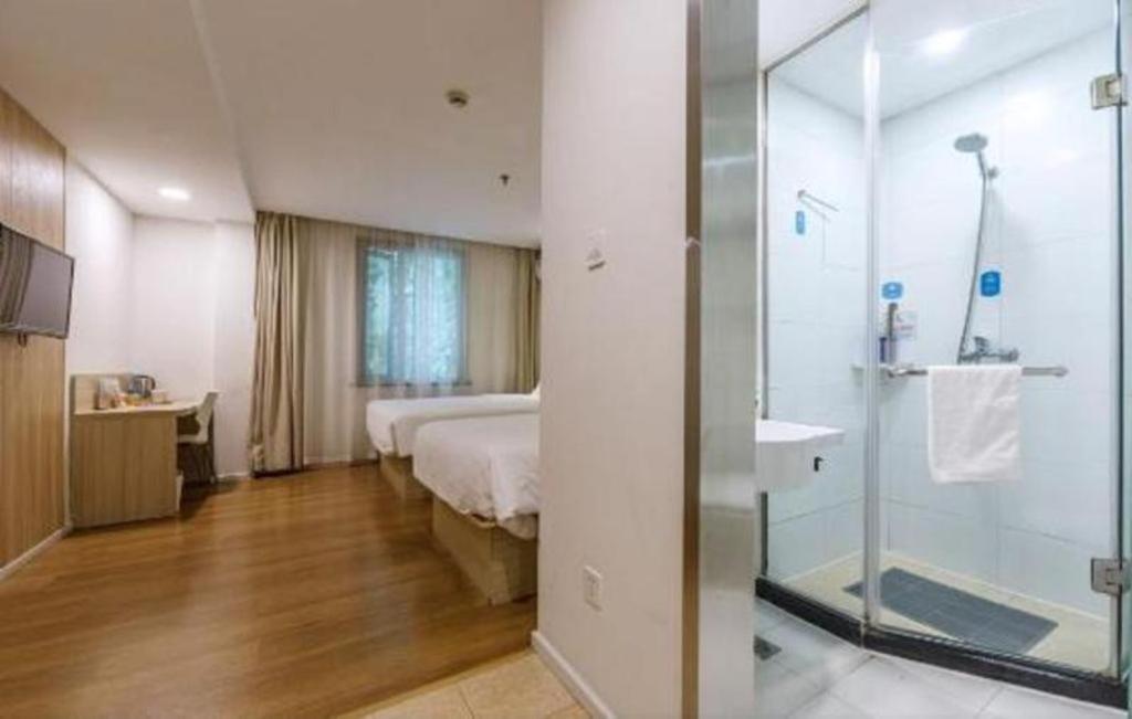 Hanting Hotel Shanghai Xiangyang Road Esterno foto